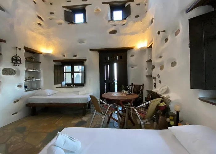 Wood & Stone - Paros Villa Aspro Chorio