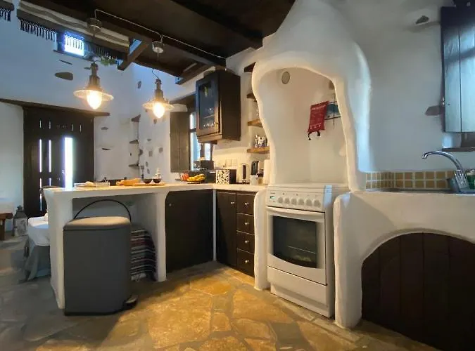 Villa Wood & Stone - Paros Aspro Chorio